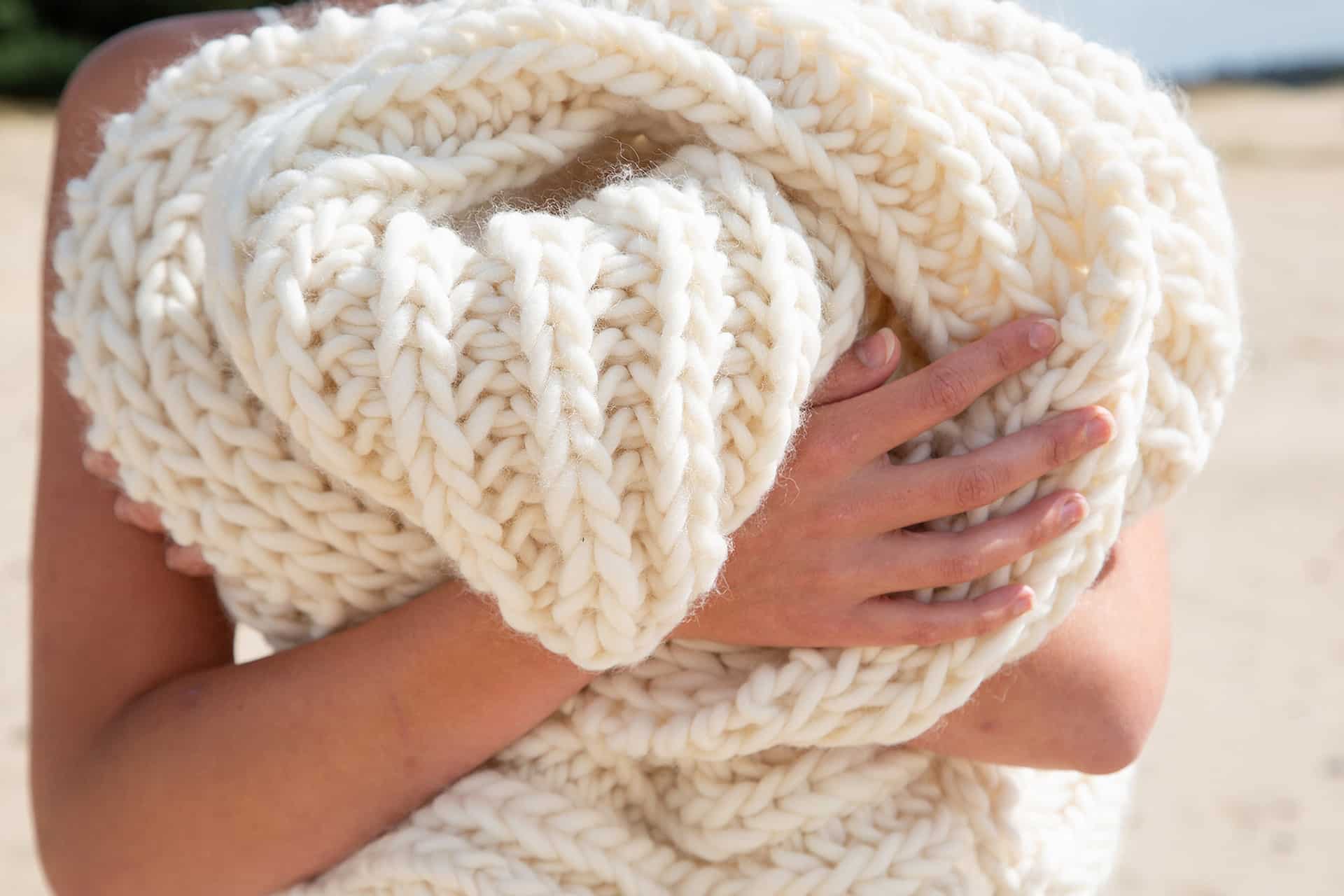 wool-scarf-merino-wool-knit-ladies